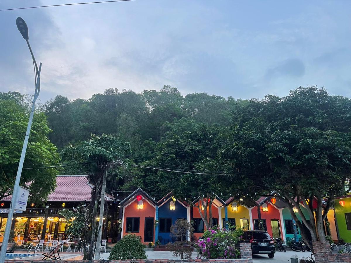 Woodstock Beach Camp Xuan Dam Bagian luar foto