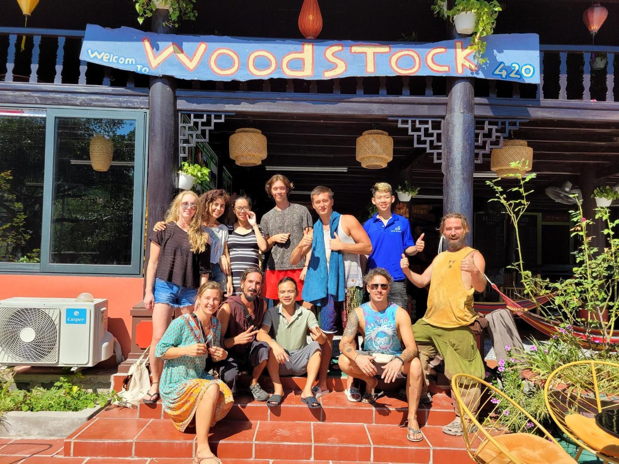 Woodstock Beach Camp Xuan Dam Bagian luar foto